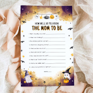 Wie gut kennen Sie Mama Halloween Baby Game?