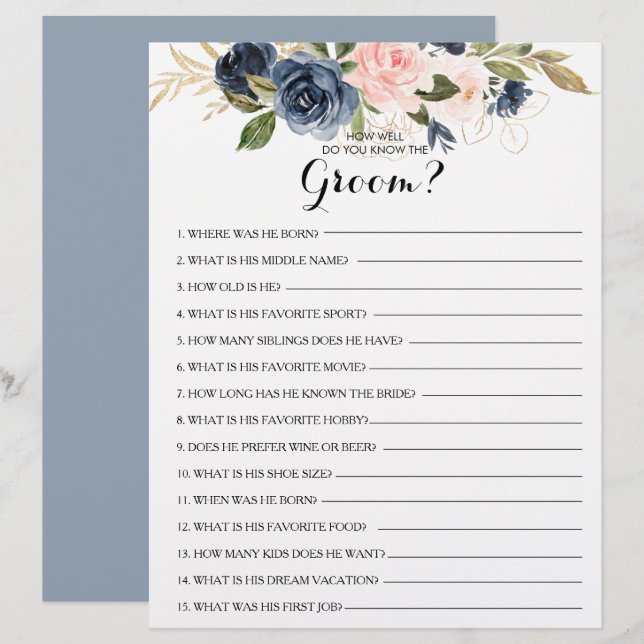 Wie gut kennst du das Game "Groom Brautparty"? (Vorne/Hinten)