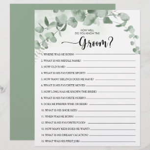 Wie gut kennst du das Game "Groom Brautparty"?