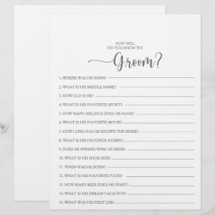 Wie gut kennst du das Game "Groom Brautparty"?