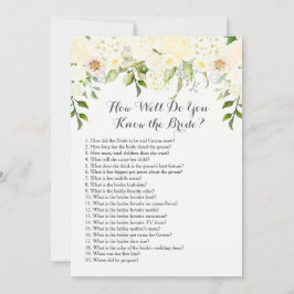 Wie gut kennst du die Braut?