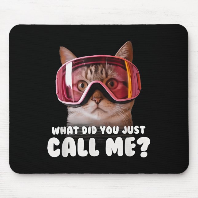 Wie hast du mich gerade genannt  mousepad (Vorne)