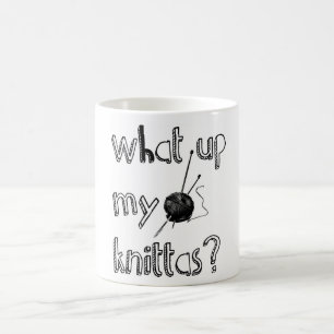 Wie hoch sind meine Knittas? Kaffeetasse