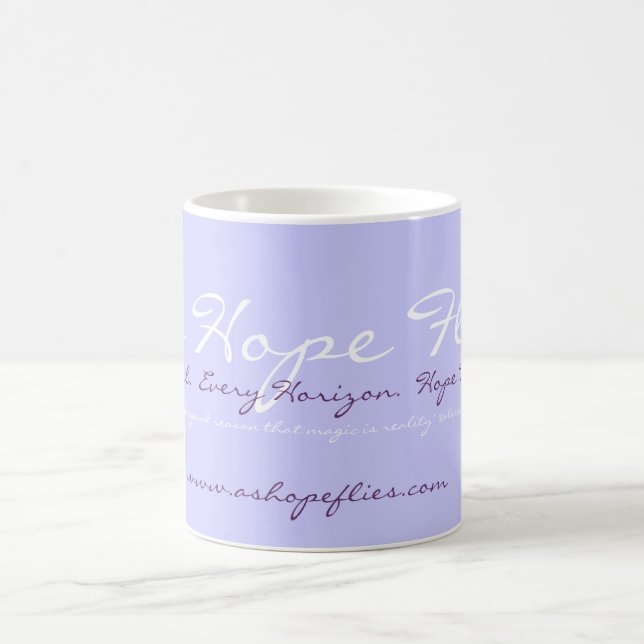Wie Hoffnung offizielle Tasse mit Standort-Farben (Mittel)
