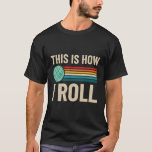 Wie ich Bocce Ball Bocci Player Lawn Bowling Bo Ro T-Shirt