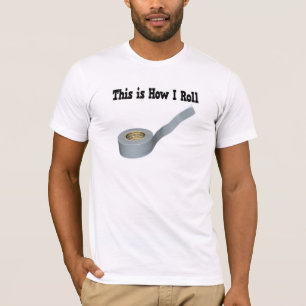 Wie ich das Duktband rollen kann T-Shirt
