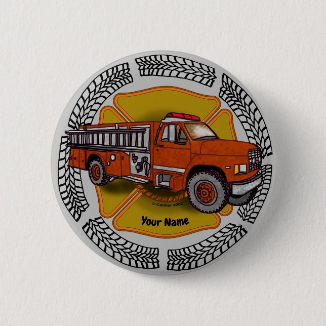 Wie ich den Feuerwehrmann Roll Button (Vorderseite)