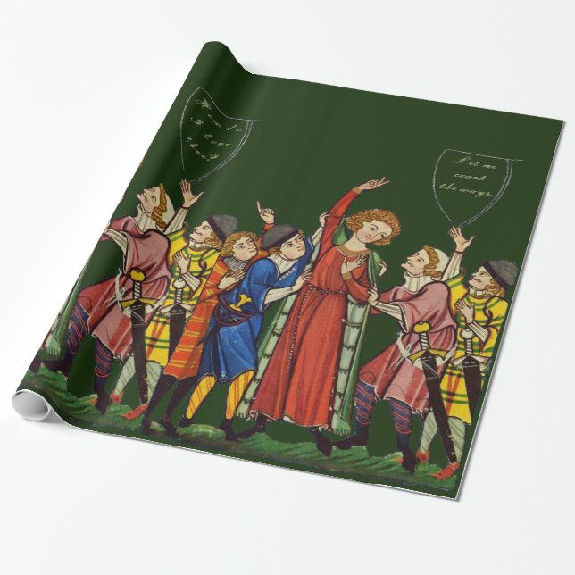 Wie  ich dich? geschenkpapier (Ungerollt)
