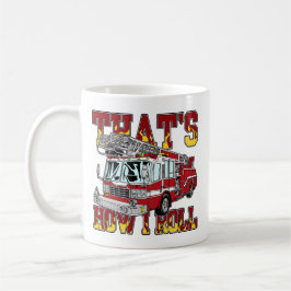 Wie ich Löschfahrzeug rolle Kaffeetasse