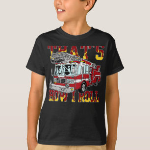 Wie ich Löschfahrzeug rolle T-Shirt