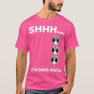 Wie ich Mathe Gym Fitness Mathe Funny Weightl mach T-Shirt