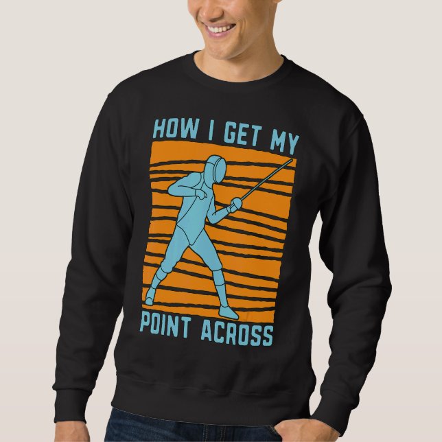 Wie ich meine faszinierende Leidenschaft über die  Sweatshirt (Vorderseite)