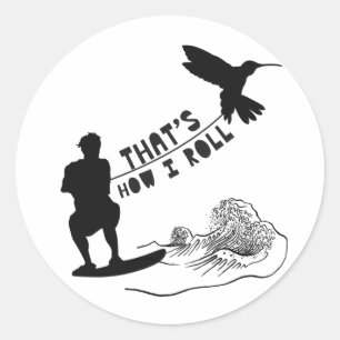 WIE ICH ROLL RUNDER AUFKLEBER