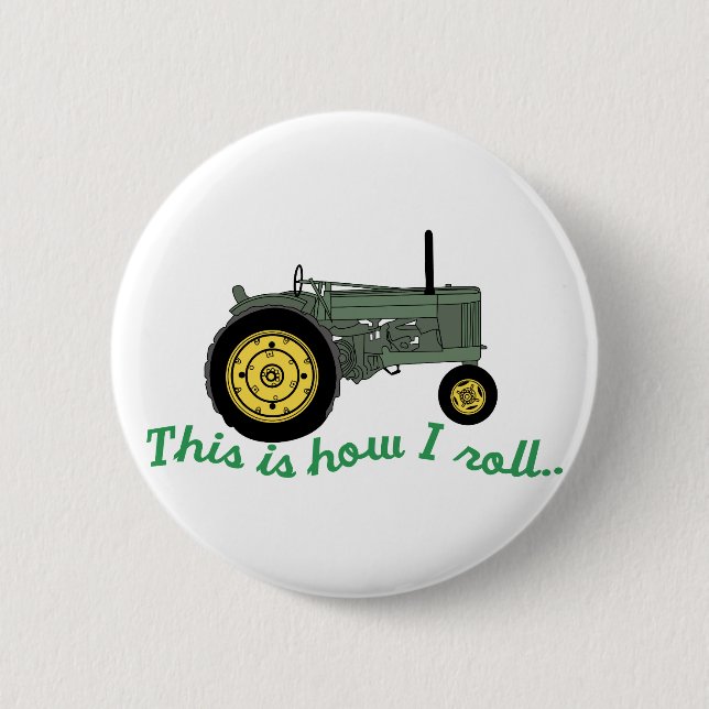 Wie ich rolle button (Vorderseite)
