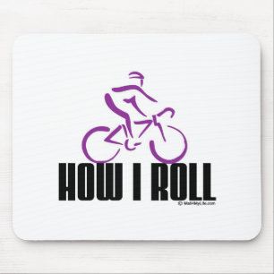 Wie ich rolle mousepad