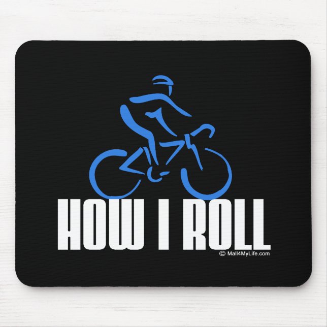 Wie ich rolle mousepad (Vorne)