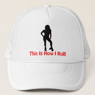 Wie ich Rollen-Derby-Mädchen rolle Truckerkappe