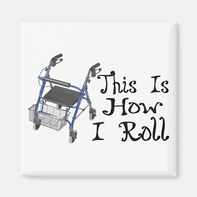 Wie ich Walker Roll Magnet (Vorne)