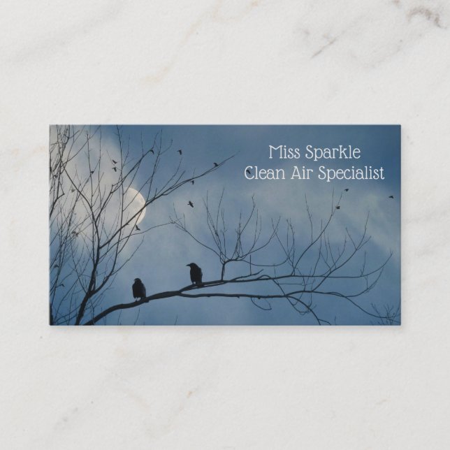 Wie im Freien sein Visitenkarte (Vorderseite)