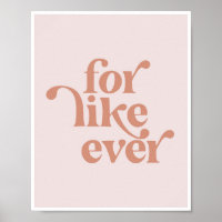 Wie immer Vintag Retro Pink Schriftart