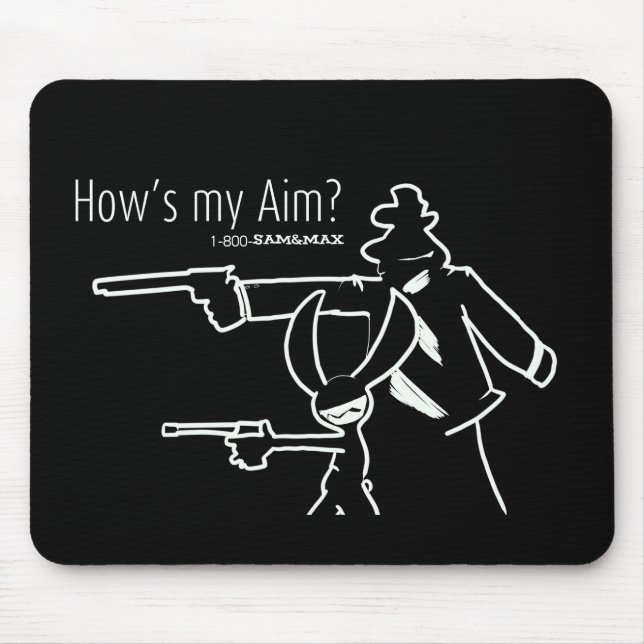 Wie ist mein Ziel? Mousepad (Vorne)