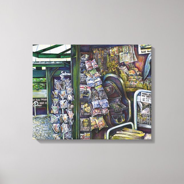 Wie kann ein Bild unfantasievoll sein? Leinwanddruck (Vorderseite)