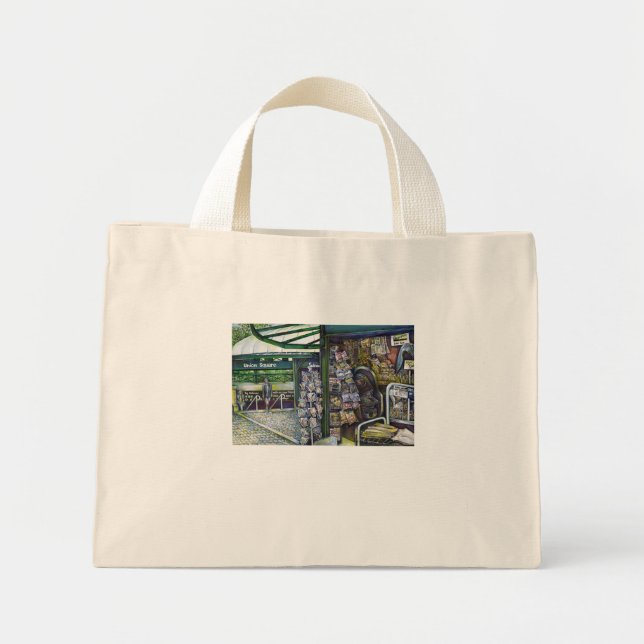 Wie kann ein Bild unfantasievoll sein? Mini Stoffbeutel (Vorne)