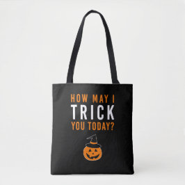 Wie kann ich dich heute verbringen? Halloween Pump Tasche