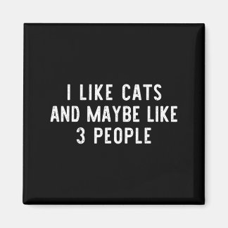 Wie Katzen und vielleicht wie 3 Leute Besitzer Lus Magnet