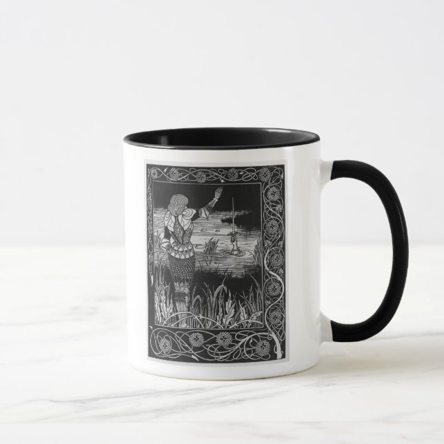 Wie Klinge Excalibur die Sir-Bedivere Cast Tasse (Rechts)