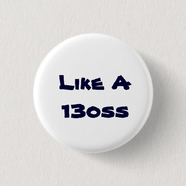 Wie Knopf A 13oss Button (Vorderseite)