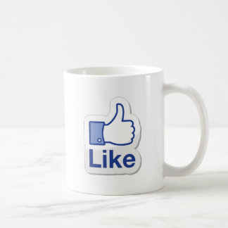 Wie Knopf (wie ich) Kaffeetasse