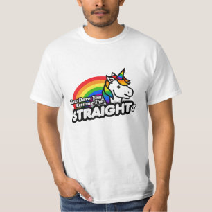 Wie können Sie es wagen, anzunehmen, ich sei heter T-Shirt
