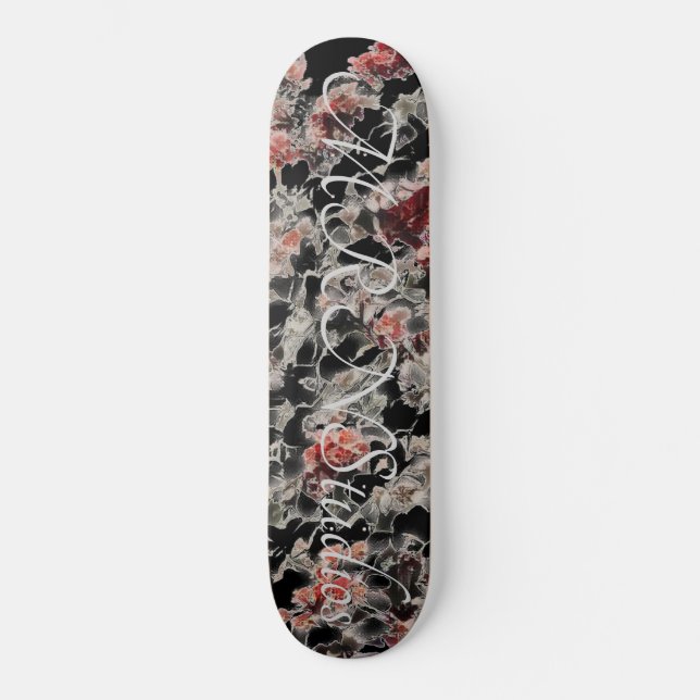 Wie Lace Skateboard (Vorderseite)