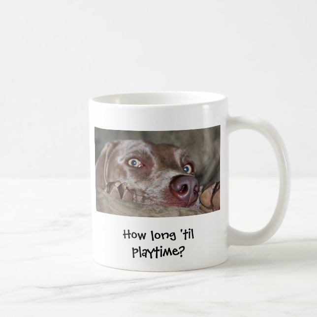 Wie lang 'bis Playtime? Kaffeetasse (Rechts)