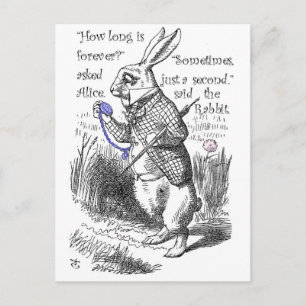 Wie lange ist Forever? Postkarte