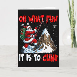 Wie lustig es ist, Weihnachten Santa Sungles zu er Karte
