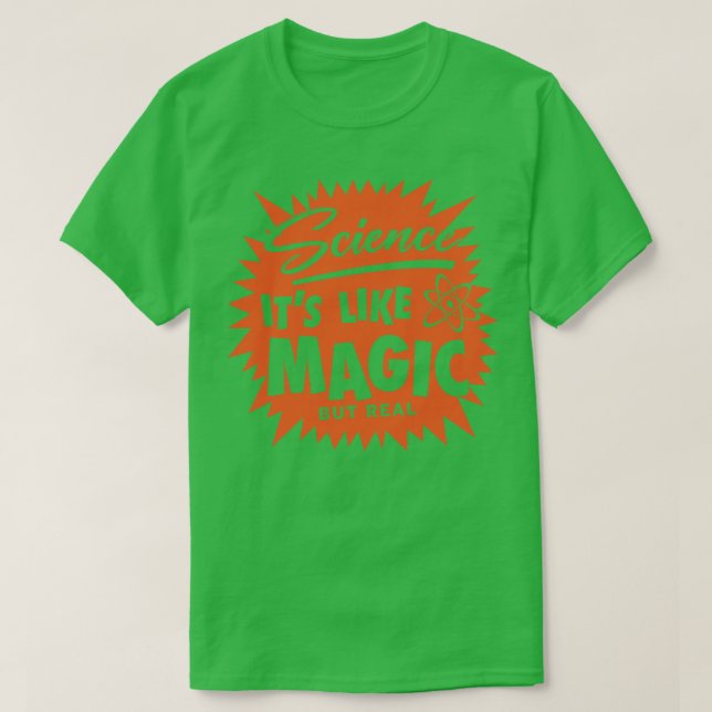 Wie Magic Funny Scientists T-Shirt (Design vorne)