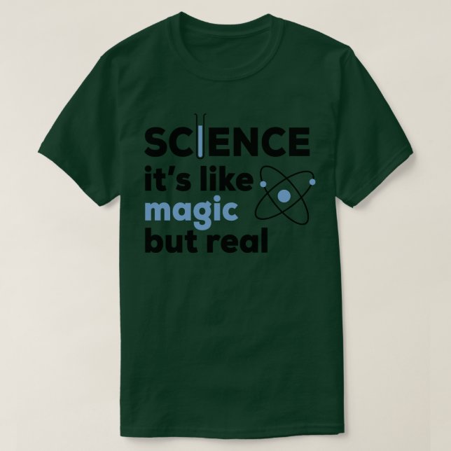 Wie Magie, aber real T-Shirt (Design vorne)