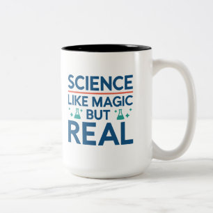Wie Magie, aber real Zweifarbige Tasse