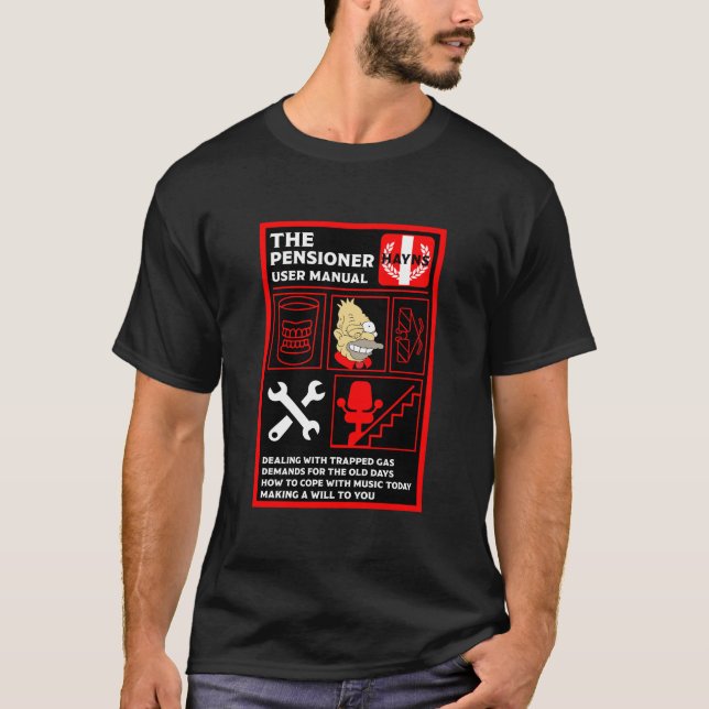 Wie man alte Menschen versteht T-Shirt (Vorderseite)