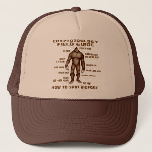 WIE man BIGFOOT - Cryptozoology-Feld-Führer Truckerkappe