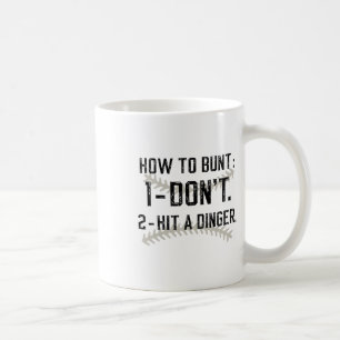 Wie man buntet, schlage keinen Dinger Lustig verka Kaffeetasse