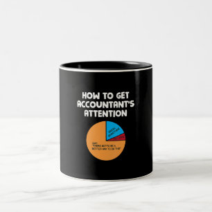 Wie man das Geschenk des Rechnungsführers zur Üb Zweifarbige Tasse