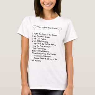 Wie man das Shirt der Rosenbeet-Frauen betet