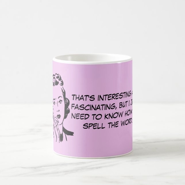 Wie man das Wort-Gerichts-Berichts-Zitat Kaffeetasse (Mittel)
