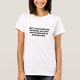 Wie man das Wort-Gerichts-Berichts-Zitat-T-Shirt T-Shirt
