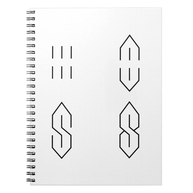 Wie man die coole spitze Supers-Buchstabe-Schule Notizblock (Vorderseite)