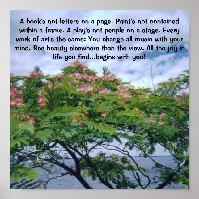 Wie man die Freude im Leben findet! Poster (Vorne)