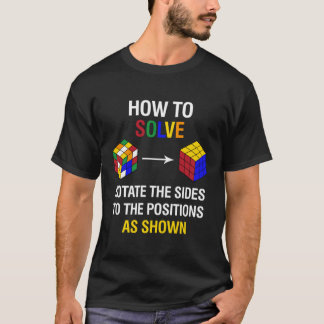 Wie man die konkurrierende Rätsel-Geschwindigkeit  T-Shirt